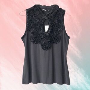 Stera black top size M new